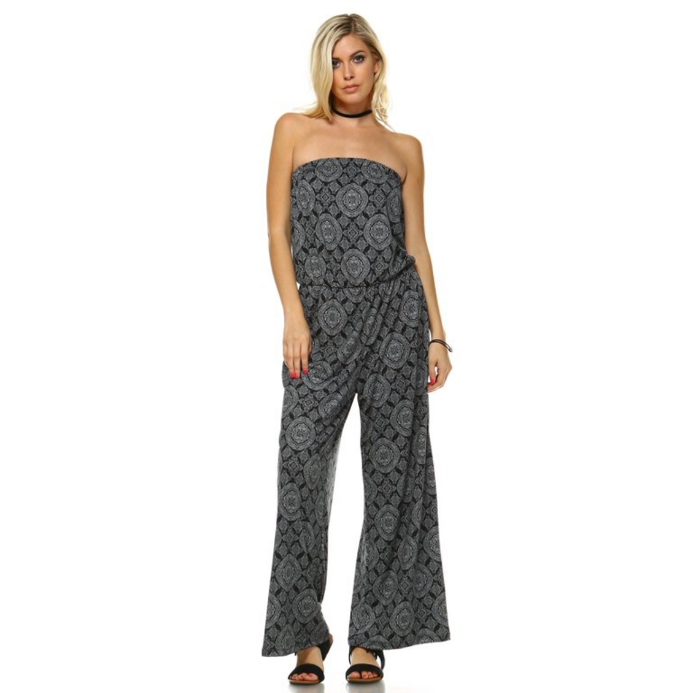 🔥 Marcelle MargauxStrapless Pantsuit/Jumpsuit